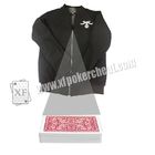 Clothes Zipper Invisible Playing Card Scanner / Metal Poker Analyzer