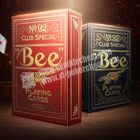 Golden Bee PLC066 Paper Invisible Playing Cards For Baccarat / Blackjack
