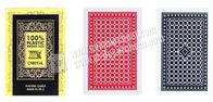 PRC CNROYAL Plastikowe, niewidoczne karty do gry dla analizatorów pokera i soczewek kontaktowych