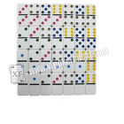 Kolorowe karty z oznaczonymi punktami domino Niewidzialne karty do gry Sprzęt do gry w soczewki UV