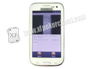Biały Samsung S4 Telefon komórkowy Poker Cheat Device Marked Playing Cards Analyzer