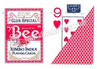 Karty do gry w indeksy Bee Jumbo Oznaczone karty Poker do gry oszukuje
