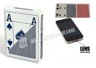 Blue Jumbo 4 Index Plastikowe karty do gry Copag w pokera Predictor