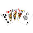 Club Gambling Props Plastikowe rozmiary mostów Karty do gry / Poker Cheat Card