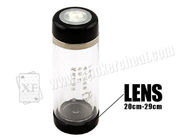 Plastic Vacuum Water Cup IR Camera / Water Bottle Camera For Marked Poker Cheating