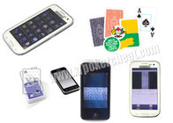 White Samsung Glaxy CVK 350 Poker Analyzer For Cheat At Texas Hold Em Poker Game