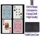 Wodoodporne karty KEM Arrow Red Jumbo Size / Marked Poker Cards