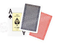 Hiszpański Fournier 2826 Plastikowe karty gier hazardowych Rekwizyty Blue Red 2 Decks