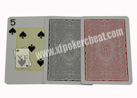 Brazylia Blue Copag 139 Hazard Paper Poker Cards Props Bridge Size Regular Face