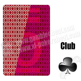 Magic Show Invisible Playing Cards , 3A Red Poker Cards for Gambling cheat