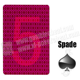 Magic Show Invisible Playing Cards , 3A Red Poker Cards for Gambling cheat