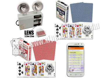 BEST NO.555 Paper Invisible Side Barcode Marked Cards For Gamble Cheating