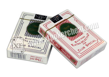 BEST NO.555 Paper Invisible Side Barcode Marked Cards For Gamble Cheating