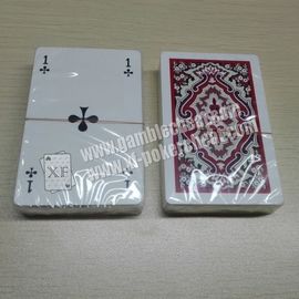 On The Star Gold Plastic Invisible Playing Cards For Poker Analyzer