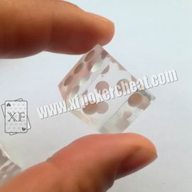 Przezroczyste Plastikowe Kasyno Magiczne Kostki z Kontrolą Reomotek Zwykły Rozmiar