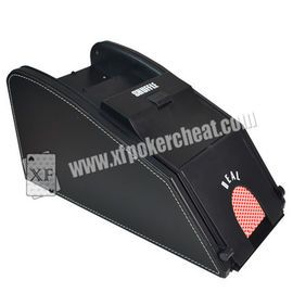 Dostosowane urządzenia do oszukiwania w Baccarat Poker Czarny kolor do plastikowych kart do gry