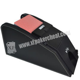 Dostosowane urządzenia do oszukiwania w Baccarat Poker Czarny kolor do plastikowych kart do gry