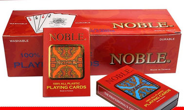 Noble No. T-X053 Plastikowe karty plastikowe niewidoczne w pokerze oszukującym