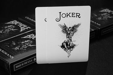 Black Guardians Deck Bicycle Plastikowe karty do gry / Poker Cheat Device