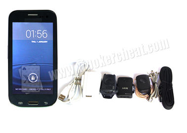 Angielski czarny Samsung Galaxy Poker Card Analyzer z Bluetooth Loop / słuchawką