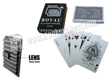 Regular Index Plastic Marked Poker Cards , Taiwan Royal Standard Size Playing Cards